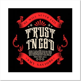 Trust In God Posters and Art